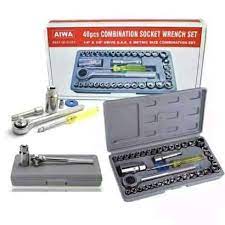 AIWA 40 PCs COMBINATION SOCKET WRENCH SET