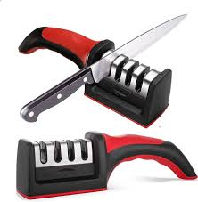 Multifunctional Knife Sharpener-3 Stages Professional Handheld Knife Sharpeners