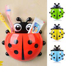 ladybug toothbrush holder