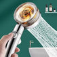 Pressurized Shower Head Turbine Shower Accessories One Piece Water Stop