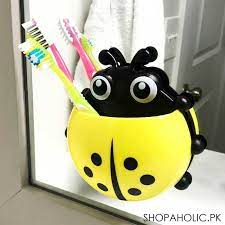 ladybug toothbrush holder