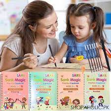 Children's Groove Word Book Magic Writing Sticker Full English Version Magic Word Book