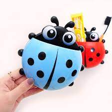 ladybug toothbrush holder