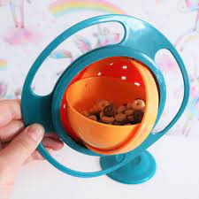 Baby Feeding Gyro Bowl Magic Gyro Bowl 360° Rotatable