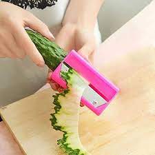 Carrot Cucumber Sharpener Peeler Kitchen Tool Vegetable Fruit Curl Slicer