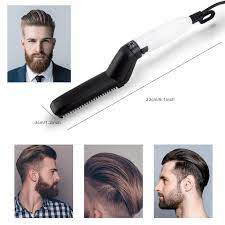 Electric Mens Beard & Hair Comb Straightner