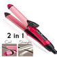 Professional 2 In 1 Hair Straightener & Curler