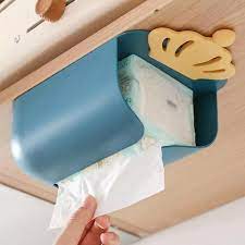 Wall Mounted Tissue Box Paper Towel Box Free Punch Drawer Box Toilet Paper Holder Paper Towel Dispenser kitchen organizer