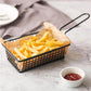 Rectangle Iron Fries Bucket