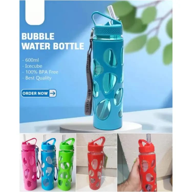 WATER BOTTLE FOR KIDS/ ICE CUBE WATER BOTTLE/ 600ML