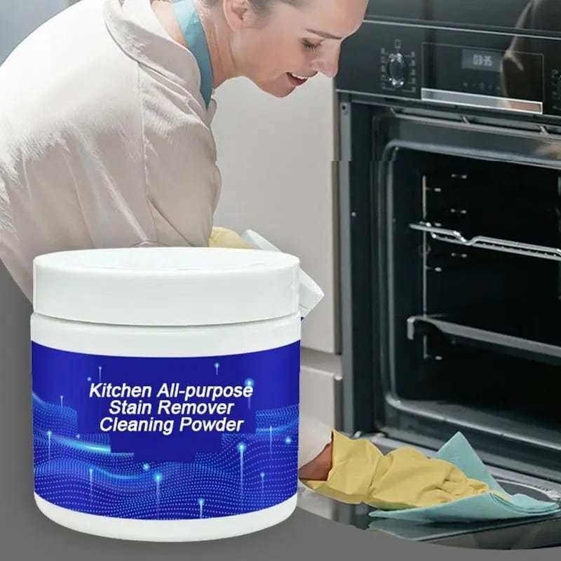 All-Purpose Stain Remover Cleaning Powder,Foam rust remover kitchen all-purpose cleaning powder Multi-Purpose Foam Cleaner Rust