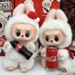 Labubu Monster Plush Keychain Blind Box