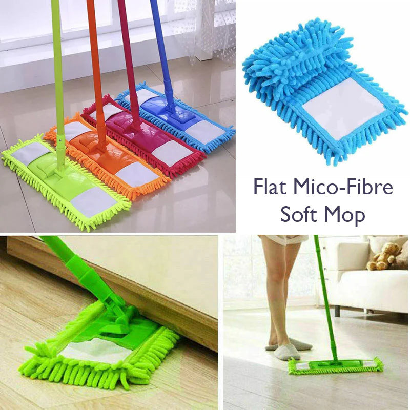 1 Pc Microfiber SuperAbsorbent Noodle Dust Mop