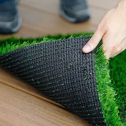 Artificial Grass Door Mat, Anti-Shedding Outdoor Turf Rug, Multipurpose Entryway Doormat