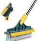 2 in 1 floor scrubber cleaning wiper brush