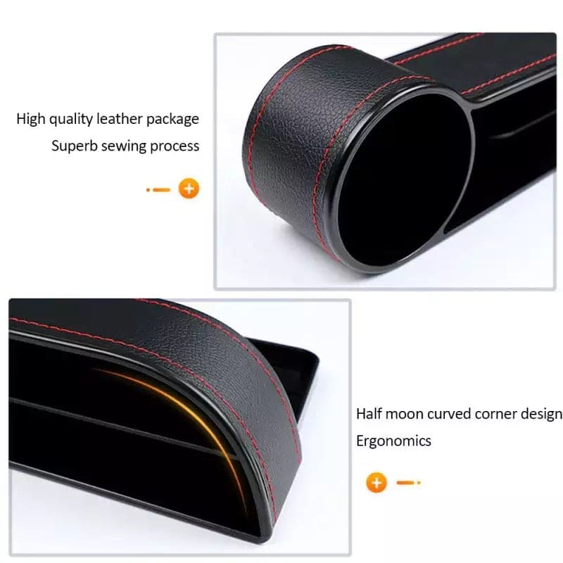 2 PCS SET Car Seat Gap Storage Organizer