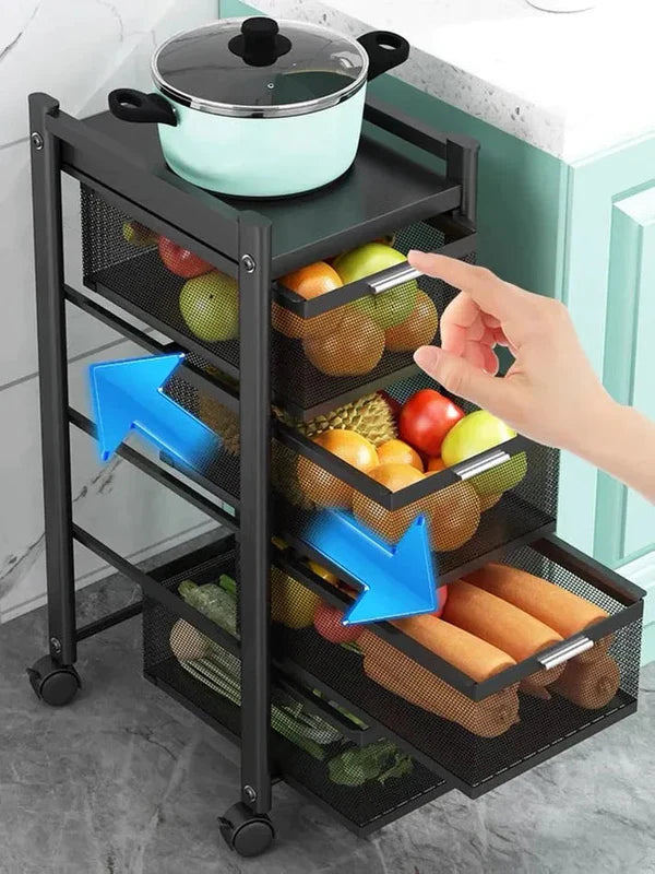 Modern Metal Kitchen Trolleys for Home