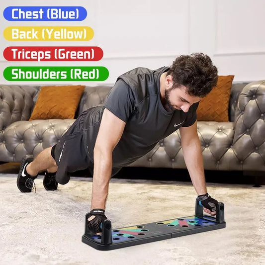 Multifunction Body Building Push Up Rack for Men and Women, Workout Board with free delivery