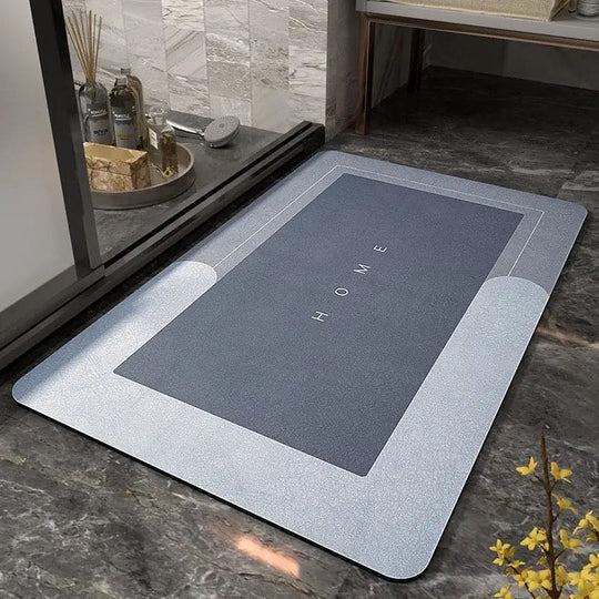 Quick-Drying Mud & Oil-Proof Non-Slip Door Mat, Super Absorbent Home Floor Mat