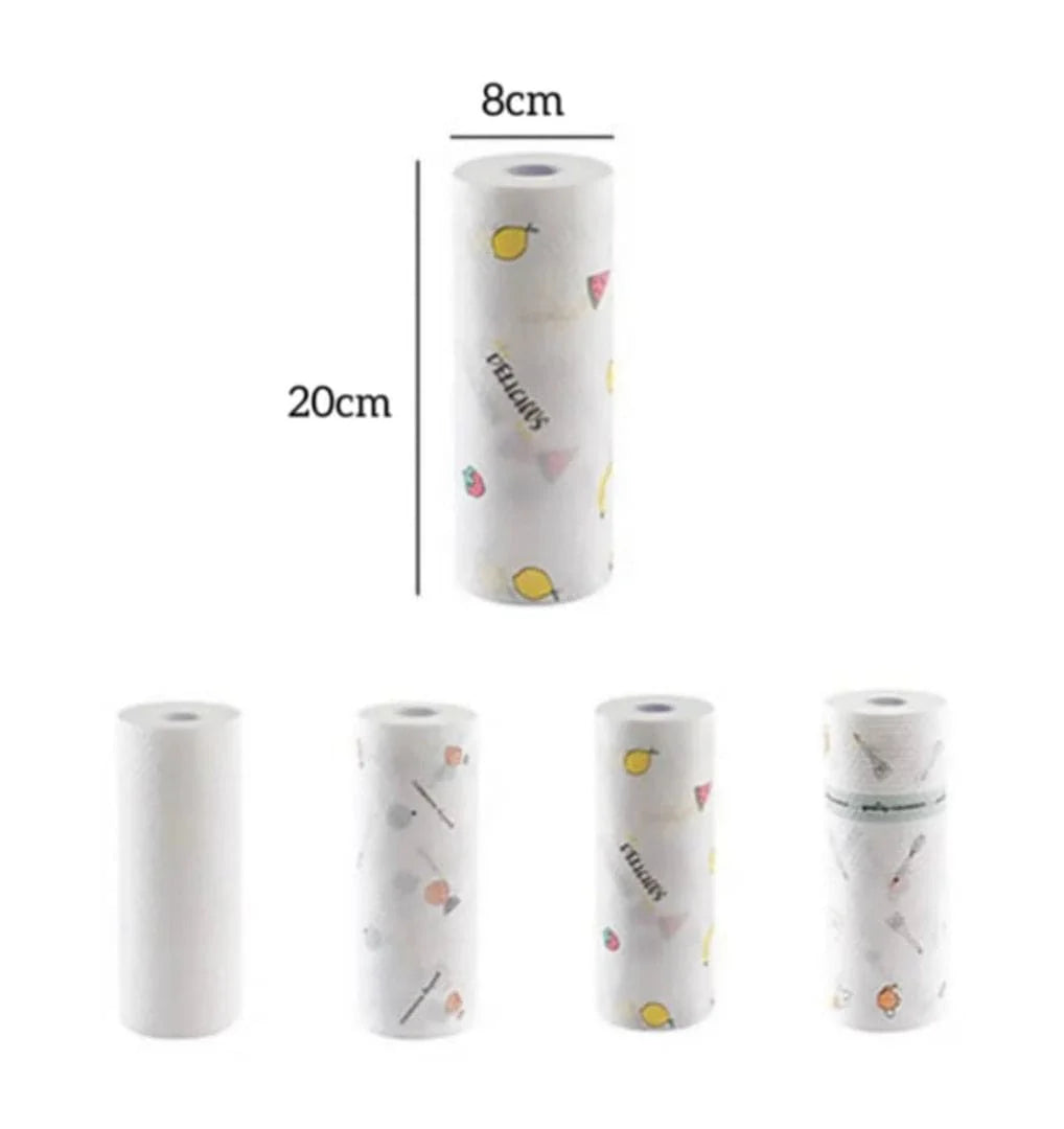 Reusable Kitchen Cleaning Towel Roll