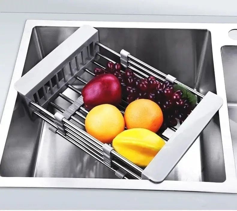 Expandable In Sink Kitchen Dish Drying Rack Over The Sink