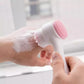 Portable Double Side Silicone Face Cleansing Brush, Skin Care Tool.