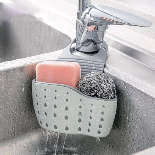 Adjustable Sink Soap Sponge Holder