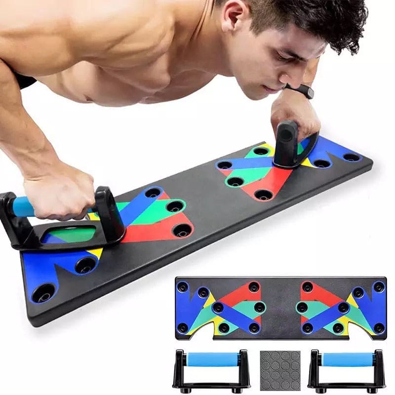 Multifunction Body Building Push Up Rack for Men and Women, Workout Board with free delivery