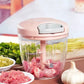 Food Garlic Press Crusher, Manual Garlic Press Food Chopper, Multifunctional Meat Grinder, Vegetable Cutter