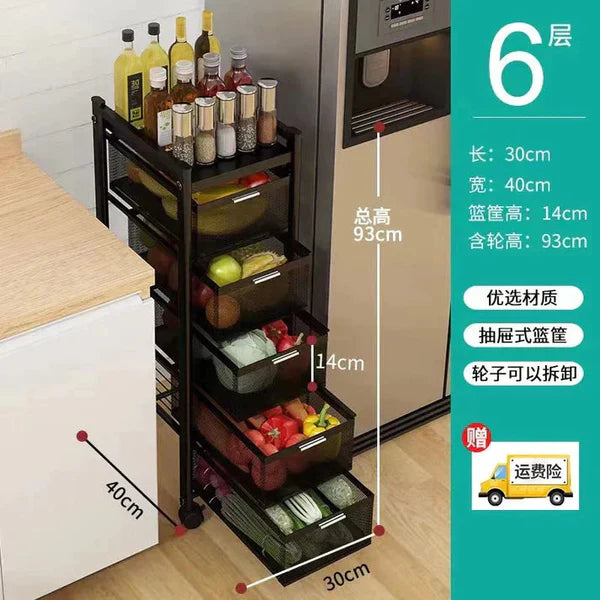 Modern Metal Kitchen Trolleys for Home