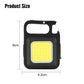 COB Rechargeable Key Chain Light