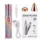 Glitter Eyebrow Trimmer, 2 In 1 Electric Eyebrow Trimmer, Makeup Painless Eyebrow Epilator, Body Shaver Razor, Portable Facial Body Hair Remover