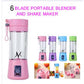 Portable Rechargeable Juicer Bottle - 6 Blades