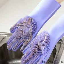 SILICON WASHABLE AND REUSABLE GLOVES