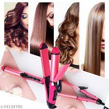 Professional 2 In 1 Hair Straightener & Curler