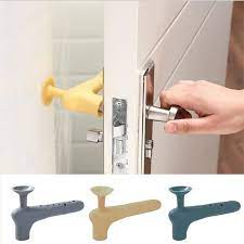 2 In 1 Silicon Door Knob Cover, Anti-Collision Door Knob Pad, Noiseles