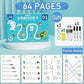 Kids Educational Learning & Tracing Book box packing 64 pages