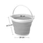 10Ltr Folding Bucket