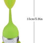 Silicone Tea Infuser -  Stainless Steel Strainer Drip Tray Included