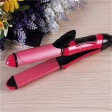 Professional 2 In 1 Hair Straightener & Curler