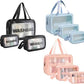 3 pcs water proof toiletry bag