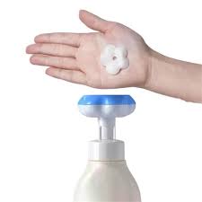 Flower Shaped Foam Dispenser Flower Shape Hand Soap Foam Hand Dispenser Flower Stamp Dispenser Foaming Soap Dispenser