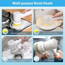 Multifunctional cleaning brush