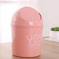 Mini Rolling Cover Type Cute Desktop Dustbin.