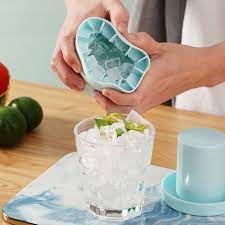 Silicone Ice Cube Maker Ice Bucket Cup Mold