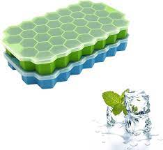 SILICON ICE CUBE TRAY WITH LID