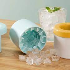 Silicone Ice Cube Maker Ice Bucket Cup Mold