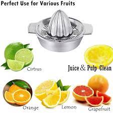 Stainless Steel Lemon Squeezer Manual Juicer For Orange Lemon Squeezer Reamers Fruit Vegetable Squeezer Cup Kitchen Tool