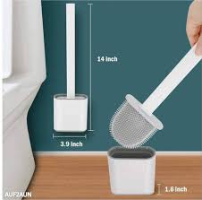 Silicone Toilet Brush with stickon