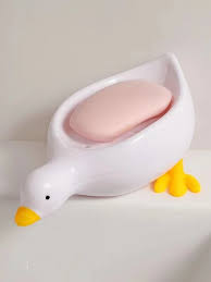 Duck soap dish